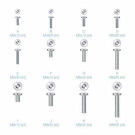 KIT DE MONTAJE UNIVERSAL TOOQ SSK4820 PARA PANTALLAS CON TORNILLERÍA
