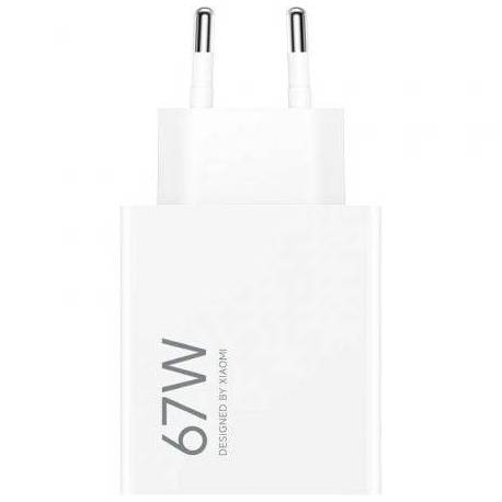 CARGADOR DE PARED XIAOMI 67W HYPERCHARGE (TYPE-A)/ 1XUSB/ 67W