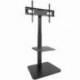 SOPORTE DE SUELO INCLINABLE/ AJUSTABLE TOOQ MOON FS2287M-B PARA TV DE 37-75'/ HASTA 40KG