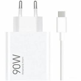 CARGADOR DE PARED GAN XIAOMI 90W HYPERCHARGE COMBO (TYPE-A)/ 1XUSB + CABLE USB TIPO-C/ 90W