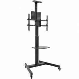 SOPORTE DE SUELO INCLINABLE CON RUEDAS TOOQ FS1184M-B PARA TV DE 35-70'/ HASTA 70KG