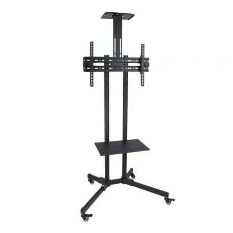 SOPORTE DE SUELO INCLINABLE/ AJUSTABLE TOOQ FS1470M-B PARA TV DE 37-70'/ HASTA 50KG