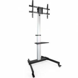 SOPORTE DE SUELO INCLINABLE/ AJUSTABLE CON RUEDAS TOOQ FS1886M-B PARA TV DE 37-86'/ HASTA 50KG