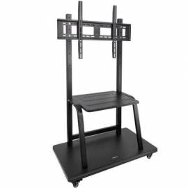 SOPORTE DE SUELO AJUSTABLE CON RUEDAS TOOQ FS20101M-B PARA TV DE 37-100'/ HASTA 150KG