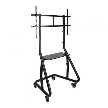 SOPORTE DE SUELO CON RUEDAS TOOQ FS20200M-B PARA TV DE 60-105'/ HASTA 100KG