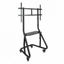 SOPORTE DE SUELO CON RUEDAS TOOQ FS20200M-B PARA TV DE 60-105'/ HASTA 100KG