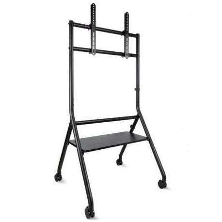 SOPORTE DE SUELO CON RUEDAS NIVELABLE TOOQ IDREAMS FS20206M-B PARA TV DE 37-86'/ HASTA 80KG