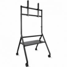 SOPORTE DE SUELO CON RUEDAS NIVELABLE TOOQ IDREAMS FS20206M-B PARA TV DE 37-86'/ HASTA 80KG
