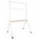 SOPORTE DE SUELO CON RUEDAS TOOQ ILOVE FS20207M-W PARA TV DE 49-80'/ HASTA 50KG