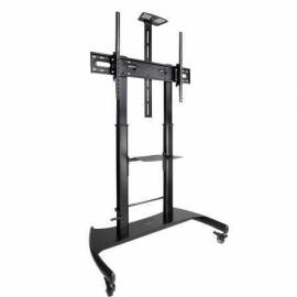 SOPORTE DE SUELO CON RUEDAS INCLINABLE/ NIVELABLE TOOQ FS20404HM-B PARA TV DE 60-100'/ HASTA 100KG