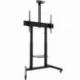 SOPORTE DE SUELO INCLINABLE CON RUEDAS TOOQ FS20406HM-B PARA TV DE 60-100'/ HASTA 120KG