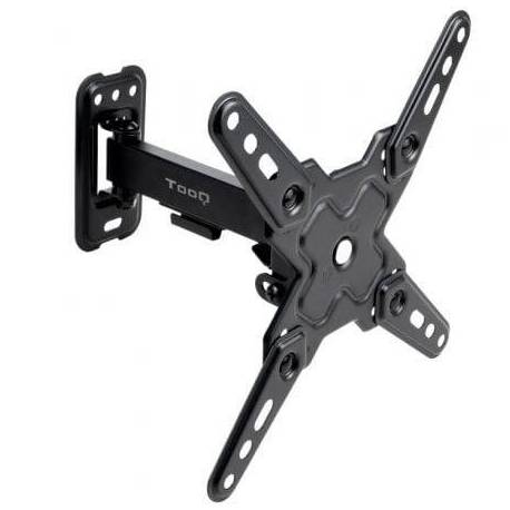 SOPORTE DE PARED EXTENSIBLE/ GIRATORIO/ INCLINABLE TOOQ LP1343TN-B PARA TV DE 13-43'/ HASTA 20KG