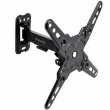 SOPORTE DE PARED EXTENSIBLE/ GIRATORIO/ INCLINABLE TOOQ LP1343TN-B PARA TV DE 13-43'/ HASTA 20KG