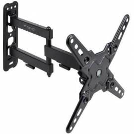 SOPORTE DE PARED EXTENSIBLE/ GIRATORIO/ INCLINABLE TOOQ LP1345TN-B PARA TV DE 13-43'/ HASTA 20KG