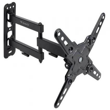 SOPORTE DE PARED EXTENSIBLE/ GIRATORIO/ INCLINABLE TOOQ LP1345TN-B PARA TV DE 13-43'/ HASTA 20KG