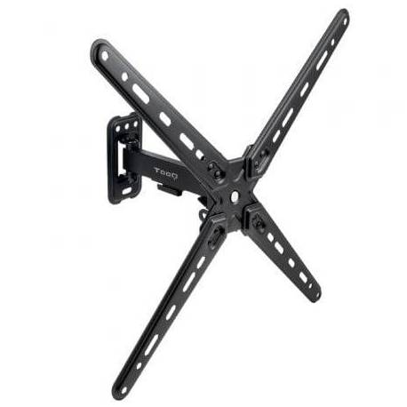 SOPORTE DE PARED EXTENSIBLE/ GIRATORIO/ INCLINABLE TOOQ LP1355TN-B PARA TV DE 13-55'/ HASTA 25KG