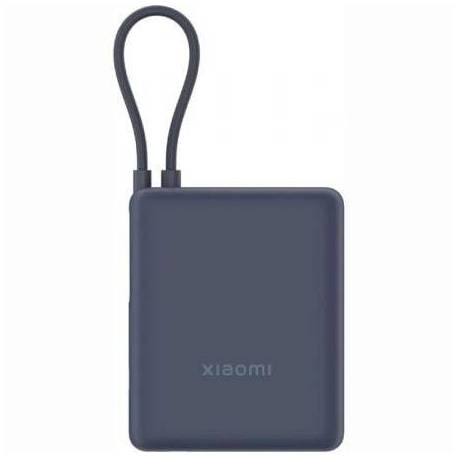 POWERBANK 10000MAH XIAOMI 33W POWER BANK INTEGRATED CABLE/ 33W/ AZUL/ INCLUYE CABLE USB TIPO-C