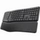 TECLADO INALÁMBRICO POR BLUETOOTH TRUST KEYRA MULTIDISPOSITIVO ERGONÓMICO