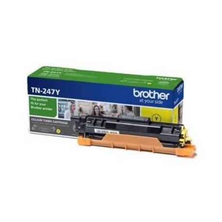 TÓNER ORIGINAL BROTHER TN-247Y ALTA CAPACIDAD/ AMARILLO