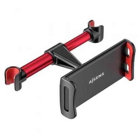 SOPORTE DE SMARTPHONE PARA COCHE/TABLET AISENS MSC1P-105/ NEGRO Y ROJO