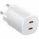 CARGADOR DE PARED XIAOMI 45W NANO TURBO CHARGING POWER ADAPTER/ 2XUSB TIPO-C/ 45W
