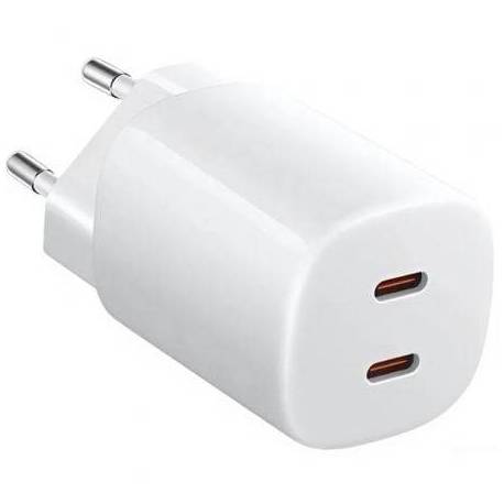 CARGADOR DE PARED XIAOMI 45W NANO TURBO CHARGING POWER ADAPTER/ 2XUSB TIPO-C/ 45W