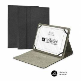 FUNDA SUBBLIM CLEVER STAND PARA TABLETS DE 9.6'-11'/ NEGRA