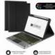 FUNDA CON TECLADO SUBBLIM KEYTAB PRO BT PARA TABLET IPAD 10.9' 10A GEN/ NEGRA