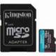 TARJETA DE MEMORIA KINGSTON CANVAS GO! PLUS 128GB MICROSD XC CON ADAPTADOR/ CLASE 10/ 200MBS