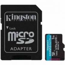 TARJETA DE MEMORIA KINGSTON CANVAS GO! PLUS 1TB MICROSD XC CON ADAPTADOR/ CLASE 10/ 200MBS
