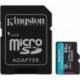 TARJETA DE MEMORIA KINGSTON CANVAS GO! PLUS 64GB MICROSD XC CON ADAPTADOR/ CLASE 10/ 200MBS
