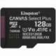 TARJETA DE MEMORIA KINGSTON CANVAS SELECT PLUS 128GB MICROSD XC/ CLASE 10/ 150MBS