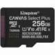 TARJETA DE MEMORIA KINGSTON CANVAS SELECT PLUS 256GB MICROSD XC/ CLASE 10/ 150MBS