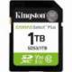 TARJETA DE MEMORIA KINGSTON CANVAS SELECT PLUS 1TB SD XC/ CLASE 10/ 150MBS