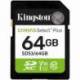 TARJETA DE MEMORIA KINGSTON CANVAS SELECT PLUS 64GB SD XC/ CLASE 10/ 100MBS