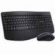 TECLADO Y RATÓN INALÁMBRICO SUBBLIM COMBO DUAL OFFICE PROWAVE/ NEGRO