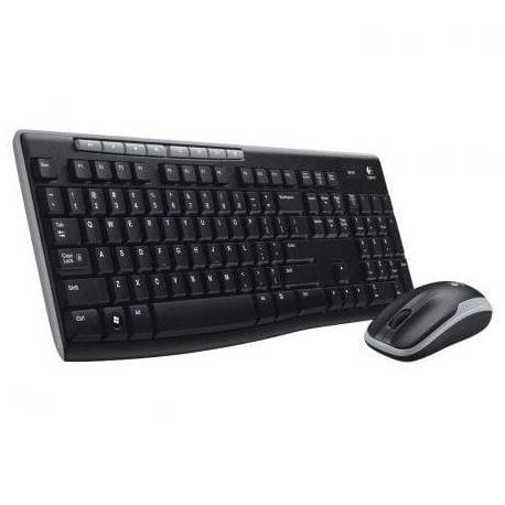 TECLADO Y RATÓN INALÁMBRICOS LOGITECH WIRELESS COMBO MK270