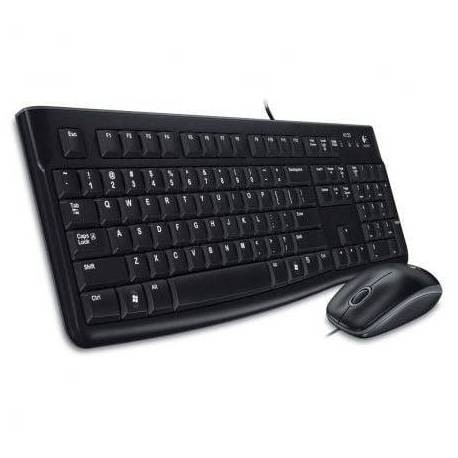 TECLADO Y RATÓN LOGITECH DESKTOP MK120