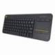 TECLADO PARA SMART TV LOGITECH WIRELESS TOUCH K400 PLUS