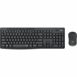 TECLADO Y RATÓN INALÁMBRICOS LOGITECH SILENT TOUCH MK295/ GRAFITO