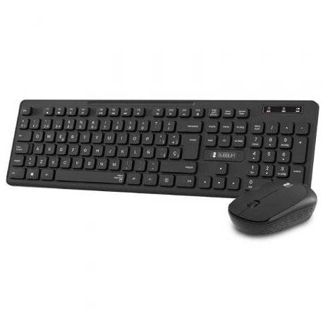 TECLADO Y RATÓN INALÁMBRICO SUBBLIM COMBO BUSINESS SLIM CSSW10
