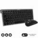 TECLADO Y RATÓN INALÁMBRICO SUBBLIM OCO020 COMBO MULTIDISPOSITIVO COMPACTO/ GRIS