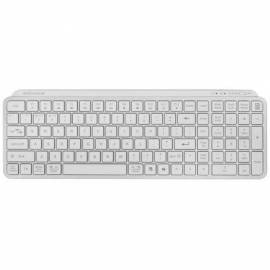 TECLADO COMPACTO INALÁMBRICO POR BLUETOOTH MARS GAMING MK-SILENKEYS/ BLANCO