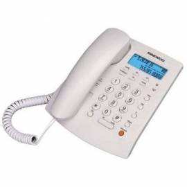 TELÉFONO DAEWOO DW6310/ BLANCO