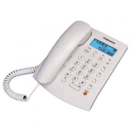 TELÉFONO DAEWOO DW6310/ BLANCO