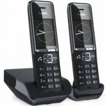 TELÉFONO INALÁMBRICO GIGASET COMFORT 550/ PACK DUO/ NEGRO