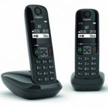 TELÉFONO INALÁMBRICO GIGASET AS690/ PACK DUO/ NEGRO