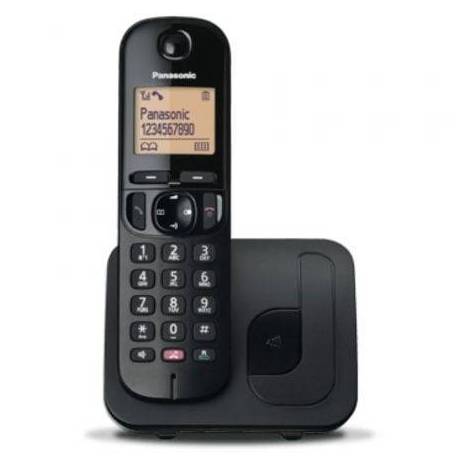 TELÉFONO INALÁMBRICO PANASONIC KX-TGC250SPB/ NEGRO