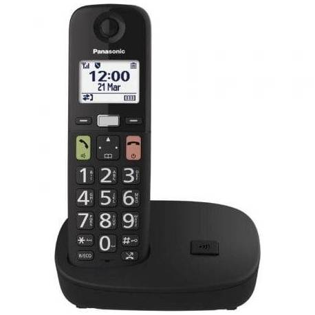 TELÉFONO INALÁMBRICO PANASONIC KX-TGU110/ NEGRO