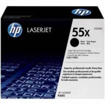 TÓNER ORIGINAL HP Nº55X XL ALTA CAPACIDAD/ NEGRO